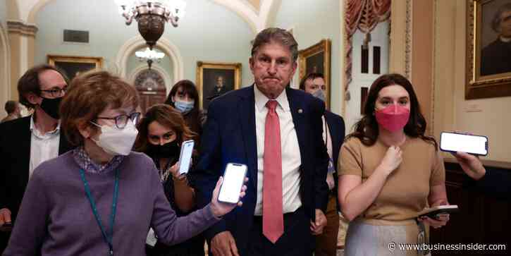 Sen. Joe Manchin's PAC received a spike in corporate donations in the months leading up to his opposition of the $2 trillion Build Back Better plan