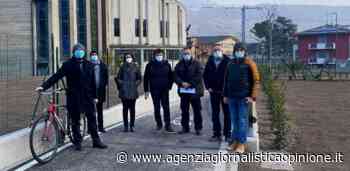 COMUNE RIVA DEL GARDA (TN) * RIONE DEGASPERI: ASSESSORE MATTEOTTI, « TERMINATA LA CICLOPEDONALE, QUESTO TRATTO PER ORA SERVE COME TERZA ENTRATA PER IL POLO SCOLASTICO » - agenzia giornalistica opinione