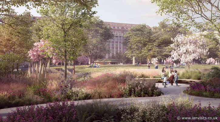 Plans submitted to revamp Grosvenor Square