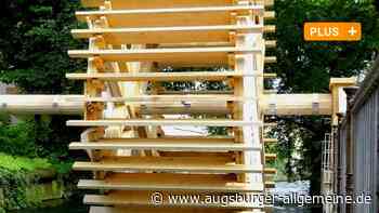 Zeit, dass sich nichts dreht: Die Situation des Wasserrads am Augsburger Schwalllech