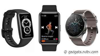 Huawei Band 6, Huawei Watch Fit, Huawei Watch GT 2 Pro Offered With Heavy Discounts During Holiday Sale