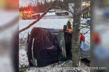 Comox Valley RCMP say 'pack your patience' to avoid road collisions this winter – Comox Valley Record - Comox Valley Record