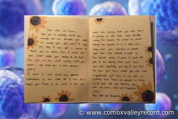 Canadian stem cell recipients share heartwarming letters to anonymous donors – Comox Valley Record - Comox Valley Record