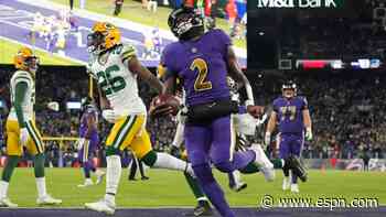 Tyler Huntley's big spot start, Tom Brady's rare shutout