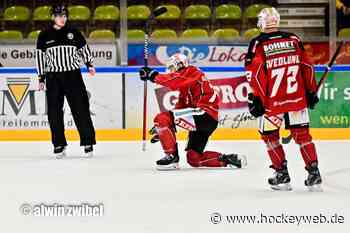 ECDC Memmingen bezwingt auch Peiting - Hockeyweb.de
