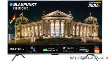 Flipkart Jingle Days Sale 2021: Blaupunkt Announces Big Discounts on CyberSound Smart TVs