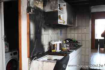 Vuur schiet in pan tijdens koken: huis tijdelijk onbewoonbaar