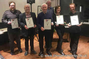 Volunteers at Royal Oldham Hospital's radio receive awards - theoldhamtimes.co.uk