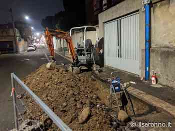 Saronno, chiuso nella notte il cantiere per la fuga di gas di via Leopardi - ilSaronno