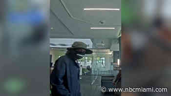 FBI Searching for Suspect Caught on Camera in Hollywood Bank Robbery