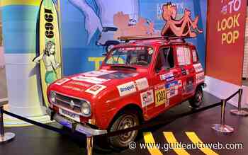 Les 60 ans de la Renault 4 sur les Champs-Élysées