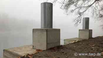 Donauufer in Neu-Ulm: Poller für Brutflöße mussten abgerissen werden – wer bezahlt den Schaden? - SWP