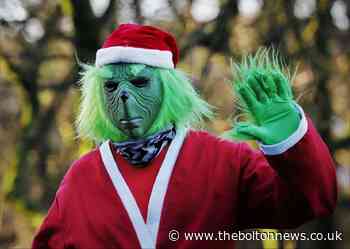 PICTURES: Runners across Bolton get into the festive spirit with a Santa Dash - The Bolton News