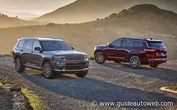Jeep Grand Cherokee L: plus d’écrans et de style