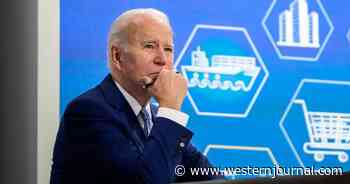 Biden Breaks Out Fake WH Set Again, This Time He Puts Something Strange in the Windows
