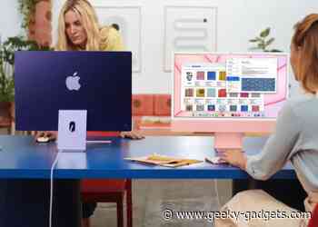 27 inch iMac rumored to come in multiple colors