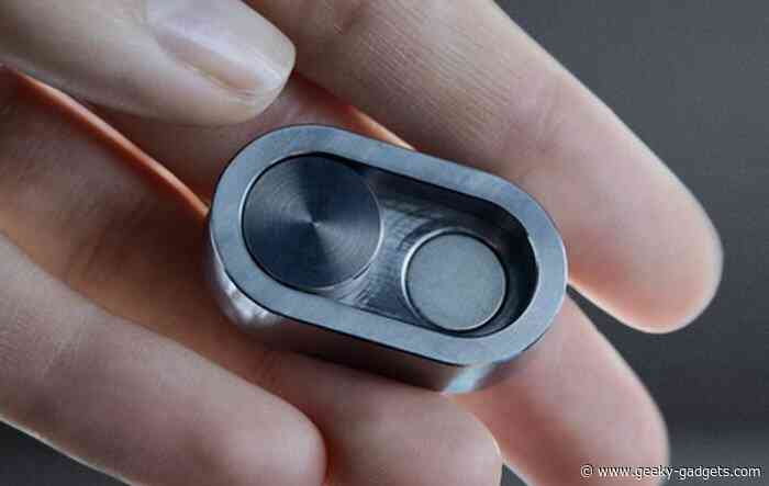 Slider 2.0 mini titanium tactile fidget slider toggle-button