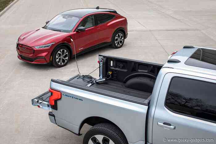 Ford vehicle-to-vehicle charging allows owners to share some power