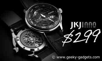 JKJinno automatic mechanical skeleton watch from $299
