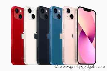 iPhone 13 mass production rumored for India in February