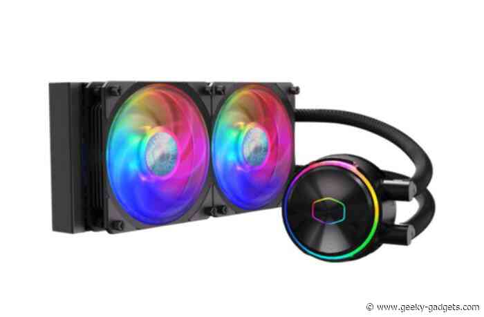 Cooler Master all-in-one MasterLiquid Flux PC CPU cooler