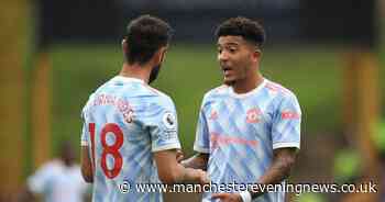 Marvel vs DC at Manchester United as Jadon Sancho disagrees with Bruno Fernandes over Spider-Man - Manchester Evening News