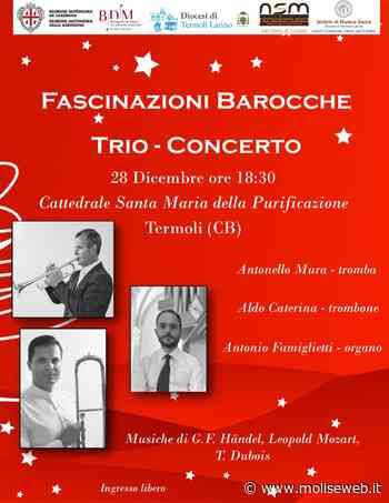 "FASCINAZIONI BAROCCHE TRIO CONCERTO", MARTED&IGRAVE; 28 L'EVENTO NELLA CATTEDRALE DI TERMOLI - Molise Web