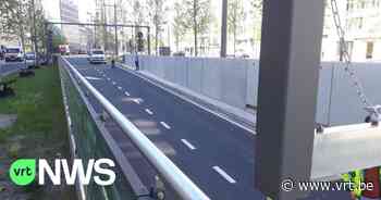 Tunnels onder Operaplein dicht in Antwerpen nadat vrachtwagen warmteleiding kapot rijdt, grote verkeershinder - VRT NWS