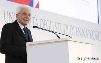 Mattarella a Enna: mondo in ginocchio senza comunità scientifica. Lietissimo per Zaki - Sky Tg24