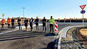 Verkehrsfreigabe in Volkach: Über den Aldi-Kreisel in die Weinstadt - Main-Post