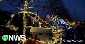 Eerste kersttractorrun in Heers: "We wilden licht in de straten" - VRT NWS