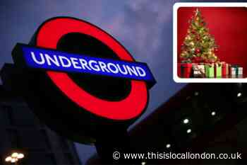 See London Underground service changes over Christmas