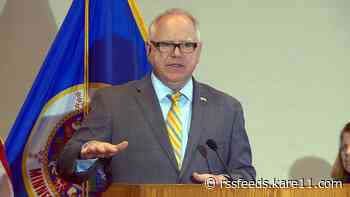 Gov. Walz experiencing mild COVID symptoms, likely from omicron variant