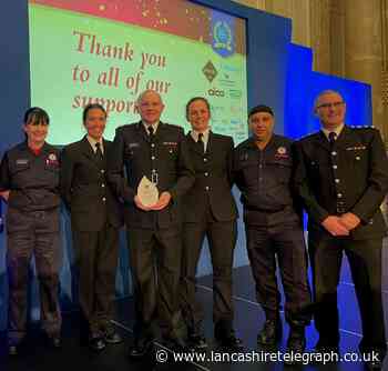 Fire service named "Emergency Service of the Year" for work during pandemic