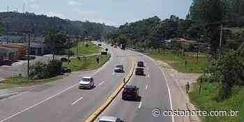 Rodovia Mogi-Bertioga registra tráfego intenso sentido Bertioga - Costa Norte