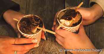 Hackney Wick barge transforms gardens into winter wonderland - My London