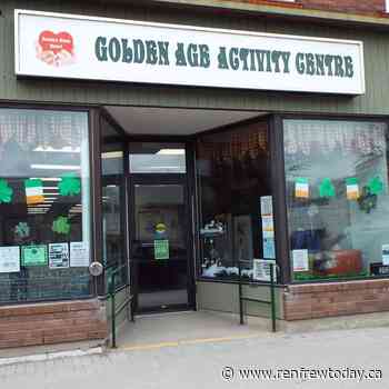 Golden Age activities in Renfrew paused | 96.1 Renfrew - renfrewtoday.ca