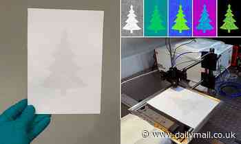 World's thinnest Christmas tree just one ATOM thick is made from graphene