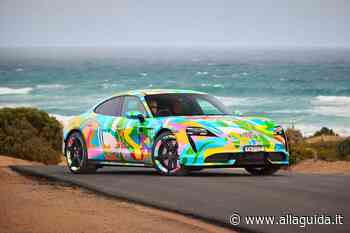 Porsche Taycan, la sportiva tedesca si trasforma in opera d’arte - Alla Guida