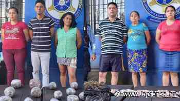 En Atlántida: arrestan a seis personas y decomisan droga y dinero - La Prensa de Honduras