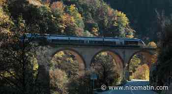 A l'arrêt des mois, la ligne Vintimille-Cunéo a fait sa première escale inaugurale à Breil ce mercedi
