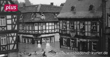 Als Idstein im Juli 1956 im Hochwasser versinkt - Wiesbadener Kurier
