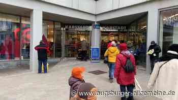 Endspurt vor Weihnachten: Beim Einkauf in Augsburg ist Geduld gefragt
