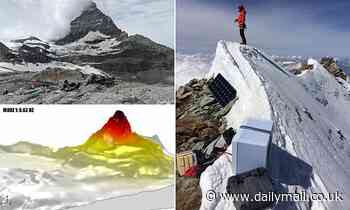 Earth science: the Matterhorn in the Alps moves gently back and forth about once every two seconds