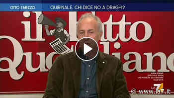 Marco Travaglio su Draghi: "Sicuro di sé, un po' come Maria Antonietta. Si è candidato al Quirinale" - La7