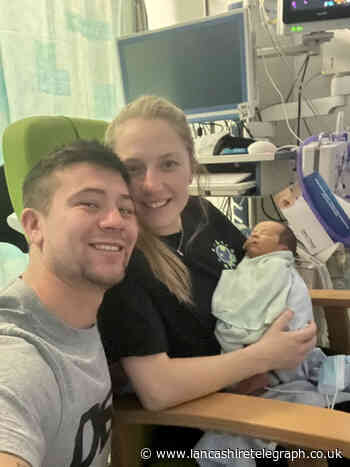 New mum from Bury shocked when her baby was born INSIDE OUT