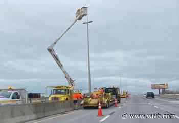New light poles already being removed from 190