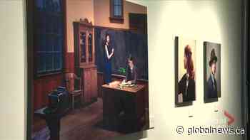 Intermission art exhibit honours famous paintings but with Edmonton locations