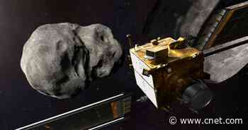 See NASA asteroid-bashing mission's star-studded first images from space     - CNET