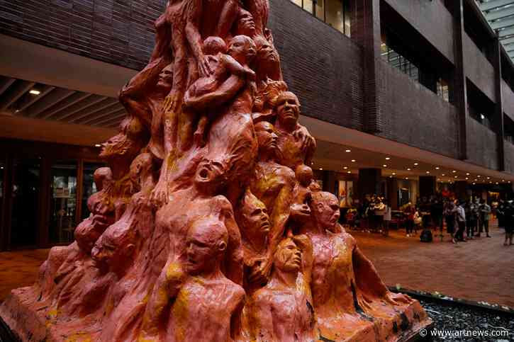 Monument to Tiananmen Square Massacre Dismantled in Hong Kong